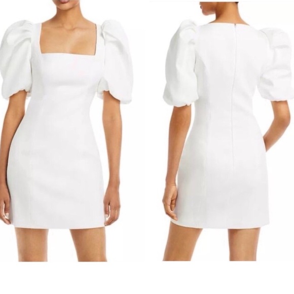 Elliatt Alondra Puff Sleeve Mini Dress - Picture 3 of 4